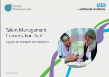 Talent Management Conversation Tool: A guide for managers and employees